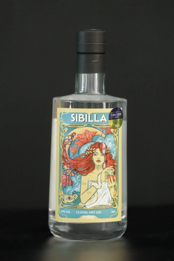 SIBILLA Classic Dry Gin – bottiglia Bottiglia di SIBILLA Classic Dry Gin di CORE Distillery